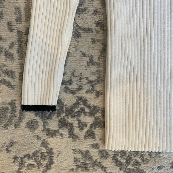 Proenza Schouler Off The Shoulder Long Sleeve Ribbed Top - Picture 4 of 7